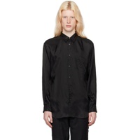 Black Buttoned Shirt 232270M192025