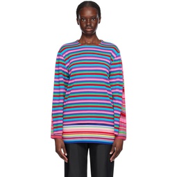 Multicolor Layered Sweater 241245F096007