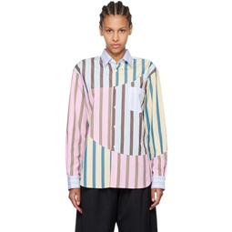 Multicolor Striped Shirt 241270F109020