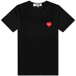 Comme des Garcons Play Invader Heart T-Shirt Black