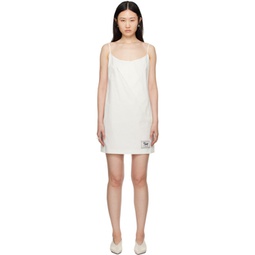 Off-White Creased Slip Dress 241400F090000