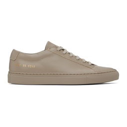Taupe Achilles Low Sneakers 232426F128025
