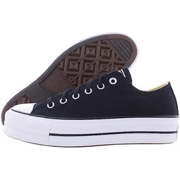 Converse Chuck Taylor All Star Canvas Platform Ox Womens Shoes Size 5.5 Color: Black/White