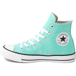 Converse Unisex Chuck Taylor All Star High Canvas Sneaker - Lace up Closure Style - Cyber Teal 11.5