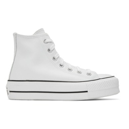 White Chuck Taylor All Star Lift Hi Sneakers 221799F127047
