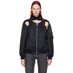 Black Cut-Out Bomber 241325F058000