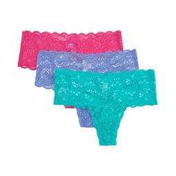 Womens Cosabella Never Say Never Comfie Thongs 3-Pack