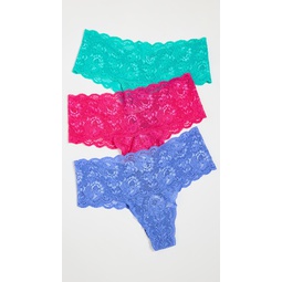 Never Say Never Comfie Thong 3 Pack