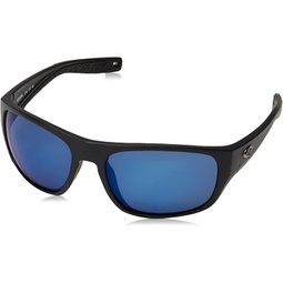 Costa Del Mar Tico Sunglasses Matte Black/Blue Mirror 580Glass