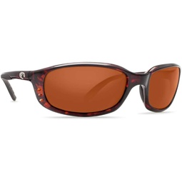 Costa Del Mar Brine Sunglasses Tortoise/Copper 580Plastic