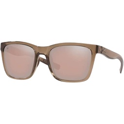 Costa Panga 6S9037 Square Sunglasses for Women + BUNDLE with Designer iWear Eyewear Care Kit