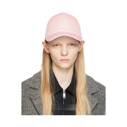 Pink Embroidered Cap 232783F016003