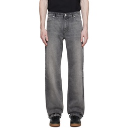 Gray Relaxed Jeans 232783M186000