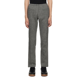 Black Tailored Trousers 232783M191004