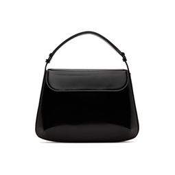 Black Medium Sleek Leather Bag 232783F046011