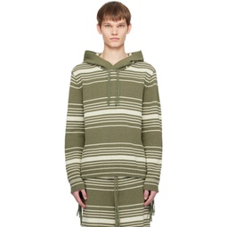 SSENSE Exclusive Green Hoodie 241735M202000