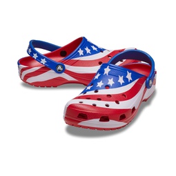 Unisex Crocs Classic American Flag Clog