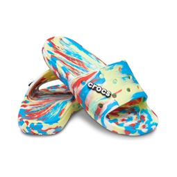 Crocs Classic Slide - Tie-Dye Graphics