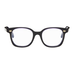 Black & Purple 9990 Glasses 241331M133001