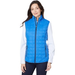 Womens Cutter & Buck Rainier Primaloft Eco Full Zip Vest