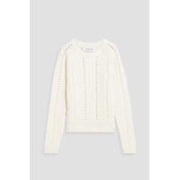 Aitana lace-up cable-knit wool sweater