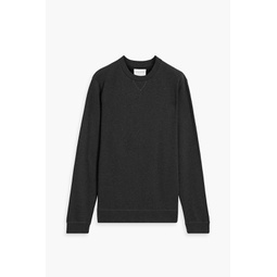 Quinn French cotton and modal-blend terry sweatshirt