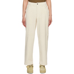 Off White Classic Baggy Trousers 241841F087001