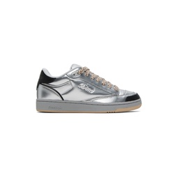 Silver Reebok Classics Edition Club C Bulc Sneakers 232841F128002