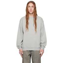 Gray Classic Sweatshirt 241841M204011