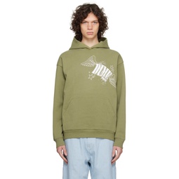 Green Wings Hoodie 241841M202008