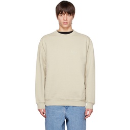 Taupe Classic Sweatshirt 231841M204005