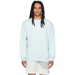 Blue Classic Sweatshirt 232841M204007