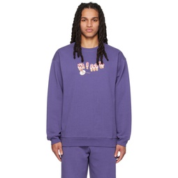 Purple Cake Sweatshirt 232841M204005