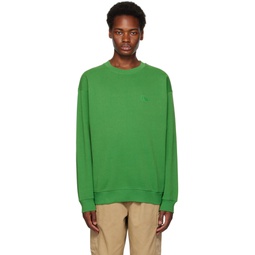 Green Classic Sweatshirt 232841M204021
