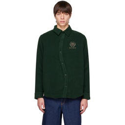 Green Crest Shirt 231841M192000