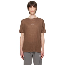 Brown Crewneck T Shirt 241920M213004