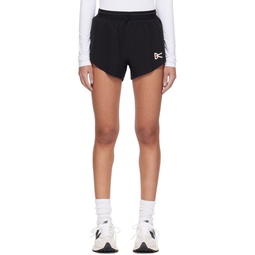 Black 3 Split Shorts 241920F541001