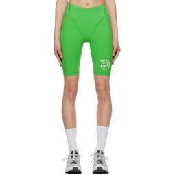 Green Maya Sport Shorts 231920F541000