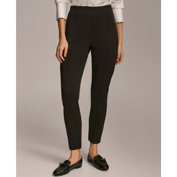 Womens High Rise Skinny Ankle Pants