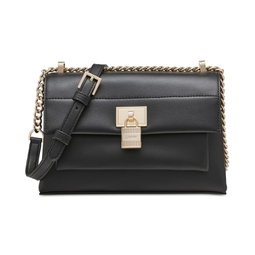 Evie Small Leather Flap Crossbody