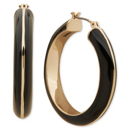 Gold-Tone Small Color Hoop Earrings 1.05