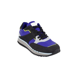 Mens Mixed Media Lightweight Sole Runner Shoes