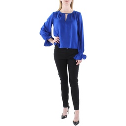 womens causal suede pullover top