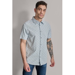 PRINTED CHAMBRAY SHIRT