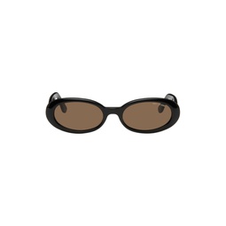 Black Valentina Sunglasses 241358F005008