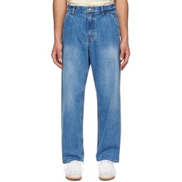 Blue Five Pocket Jeans 241200M186000