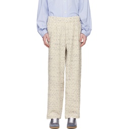 Off White Wide Trousers 241200M191005