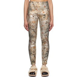 Silver Rust Trousers 231038F087001