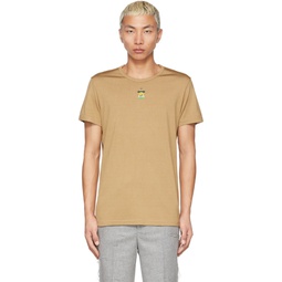 Tan Fibre T Shirt 221038M213001