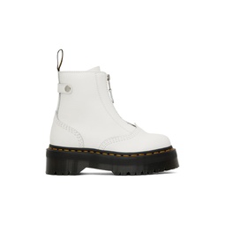 White Jetta Boots 231399F113030